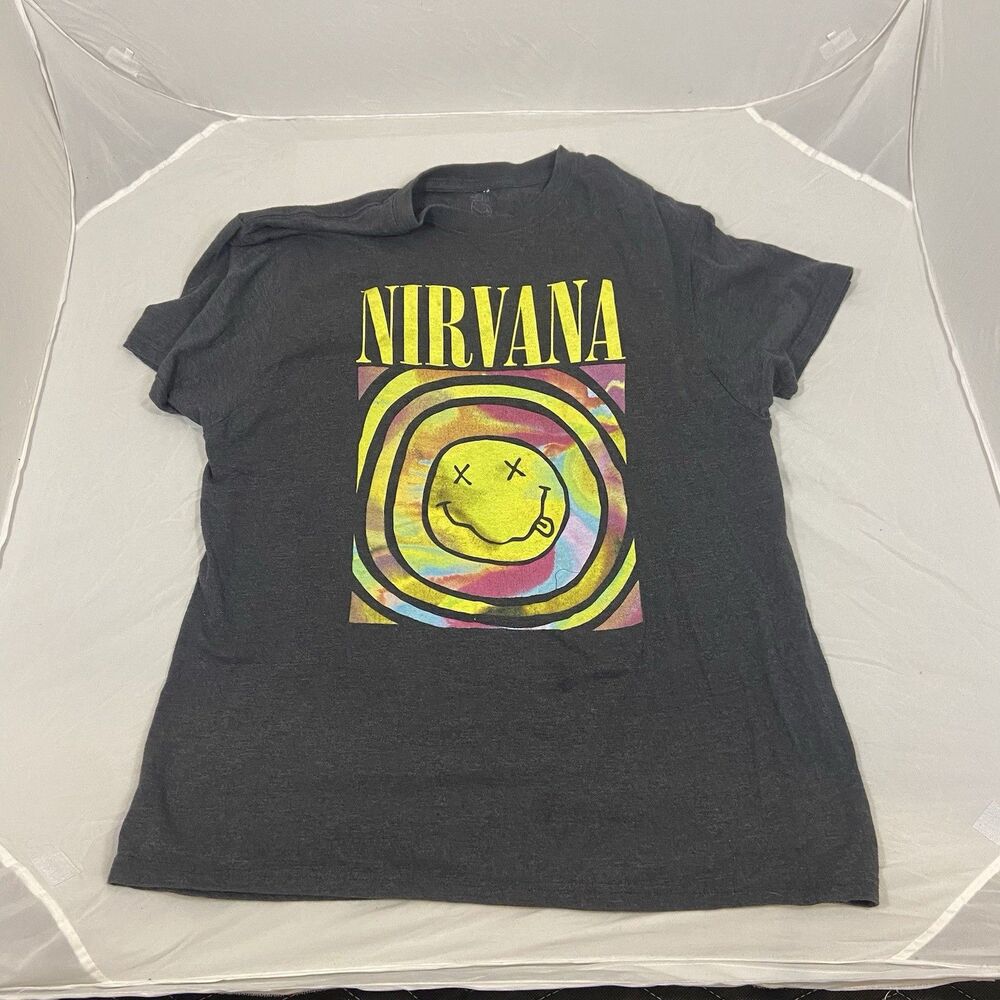 CLEARANCE nirvana tee shirt xlg vintage style soft concert band rock